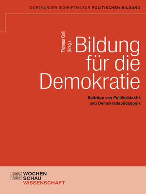 cover image of Bildung für die Demokratie